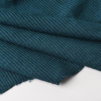 China Retaining warm wool-acrylic stretch rib fabric anti-pilling for blouse sweater for sale