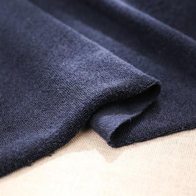 China Wholesale Anti-Static Knit 80 Cotton 20 Polyester Towel Single Side Terry Fabric For Hoodie for sale