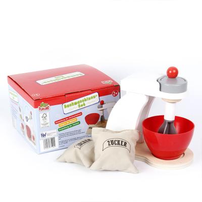 China Kitchen Set Toy Preschool Toy 2021 Kids Wooden Polisher Toy Playset Kitchen Toys For Kids Play Educational Toys WCF004 for sale