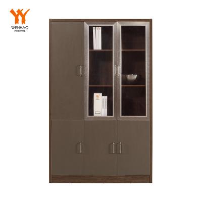 China Modern High Quality Side Hanging Wooden Sliding Door Filing Cabinet Office File Cabinet for sale