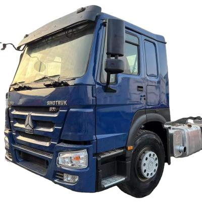 China Tructor Truck Sinotruk HOWO Used 6X4 371hp Tractor Truck For Sale 6800*2496*3668mm for sale