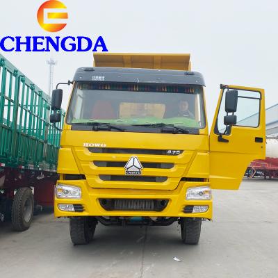 China sinotruk howo 371HP 25ton dump truck transport trucks 6 - 8L for sale