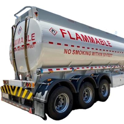 China Carbon steel 40000 liters 3 axles oil tank trailer fuel tanker semi trailer for sale for sale