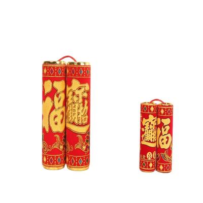 China Hot Selling Amazing Effects High-simulation High-simulation Chinese New Year Decoration Celebration String Wall Hanging Pilou Firecrackers Wholesale for sale