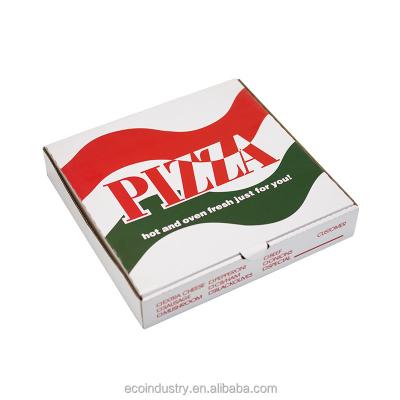 China Biodegradable Custom Pizza Packing Box Printed Designed Pizza Boxes 10 Inch For Caterer for sale