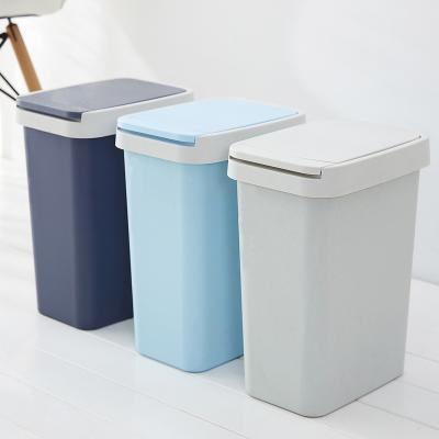 China Household Wall Mounted Recyclable Plastic Rubbish Bin Sustainable Hot Sale New Design PP for sale