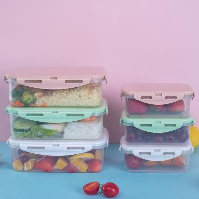 China Rectangle Microwavable Plastic Food Containers And Leak Proof Kids Food Grade PP Microwave Safe Safe BPA Free Lunch Box for sale