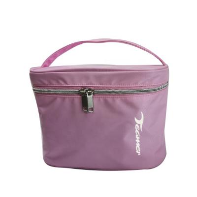 China 2022 Wholesale Fashion Customized Makeup Bag Waterproof Light Pink Duffel Travel Bag Travel Bags For Girls for sale