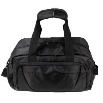 China Portable Black Duffel Bag With Shoes Tote Gym Some Bags Custom Man Fabric For Sports Bags for sale