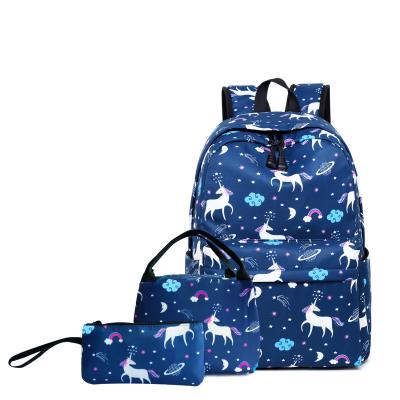 China New Cooler Bag Design Cartoon School Bag Kids Backpack Children School Bags and Lunch Box Bag for sale