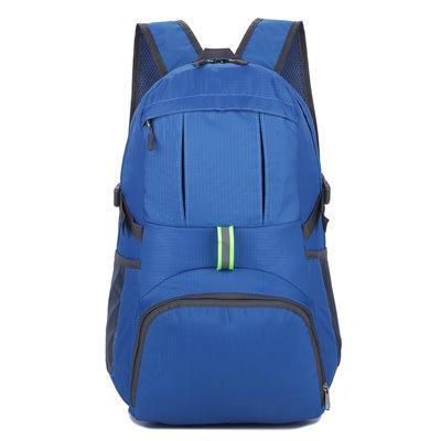 China 2021 High Quality Custom Foldable Backpack Bag Waterproof Logo Outdoor Traveling Backpack Waterproof for sale