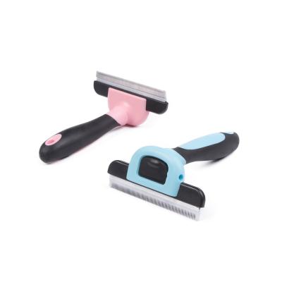 China Sustainable Pet Grooming Custom Hair Remover Pet Comb For Dog And Cat for sale