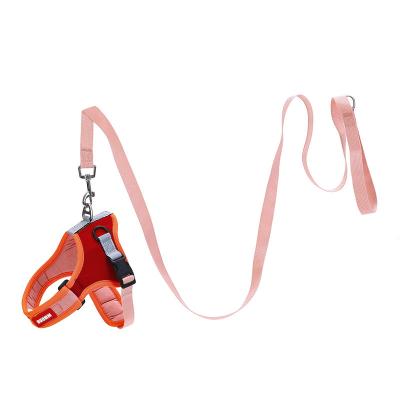 China Lights Free Samples New Designed No Pull Dog Harness And Leash for sale