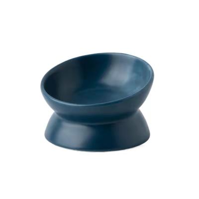 China New Viable Ceramic Bowl Raised Cervical Dog Cat Bowl Pet Bowl Pet Supplies High Slope Protection Spine for sale