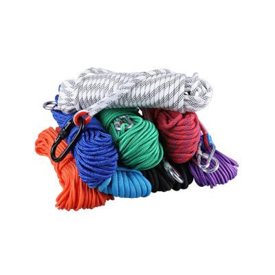 China Unwind solid high stregth outdoor safety climbing rope for camping for sale