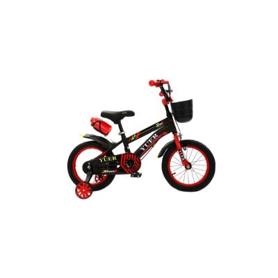 China Play Kids Bikes With Basket / Bottle Rack With Basket Handbrake With Training Wheels Child Bicycle for sale