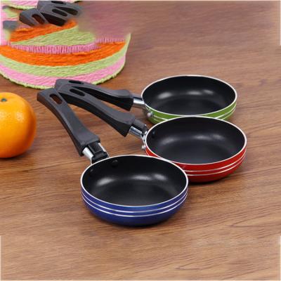 China Sustainable Non-Stick Ceramic Coating Cookware Frying Pans Diameter 12cm 14cm 16cm For Gas Cooker for sale