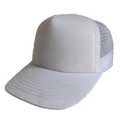 China COMMON Fashion 5 Panels Custom White Accept Embossed Logo Water Resistant Perforated Snapback Hats for sale