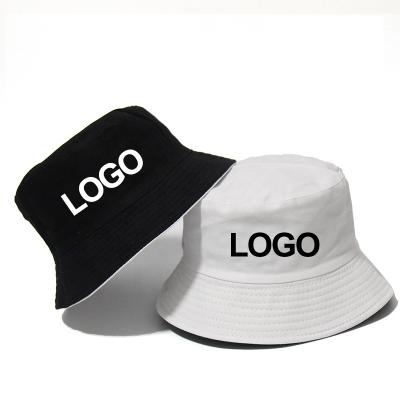 China Custom Unisex Character Logo Bucket Hat Travel Summer Packable Beach Sun Hat For Teens for sale