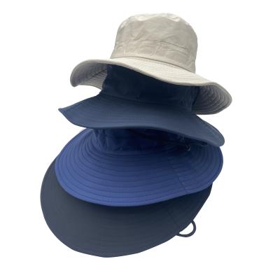 China Super Wide Brim Sun Hat-UPF50+ Waterproof Bucket Hat For Fishing Hiking Camping for sale