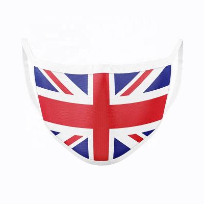 China Hot Selling Custom 3d Cotton Printed Cotton To Fashion All Country Flag Face-mask for sale