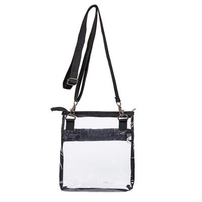 China Fashion Amazon Mini Bags Women Handbags Ladies Small Purses PVC Transparent Waterproof Handbags for sale