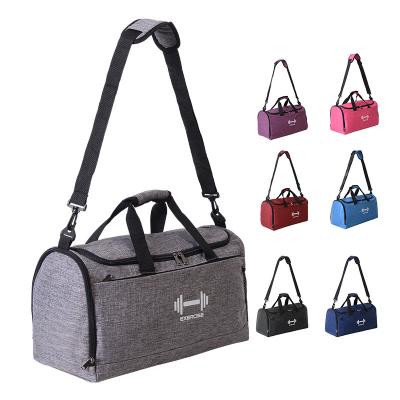 China Portable Large Capacity Yoga Divider Gym Bag Fashion Camino Travel Outdoor Dry and Wet Bag Storage Bag for sale