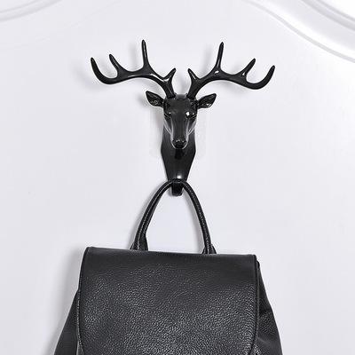 China Household Wall Sticker Decoration Casual Antlers Single Hanger Main Hooks Multi Purpose Wall Decoration Hook for sale