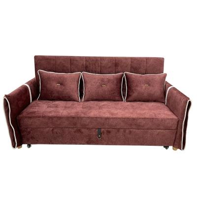 China Convertible Multifunctional Egyptian Reception Velvet Beds Royal Low Prices Set Modern Furniture Sleeper Sofa for sale