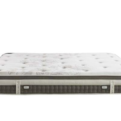 China Hotel Project Hypoallergenic 5 Star Mattress High Density Foam Hard Orthopedic Pocket Spring Mattress for sale