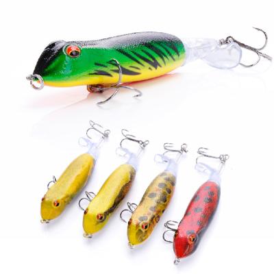 China Vivid Swimming Action VTAVTA Fishing Lure Jig Lie Plopper With Floating Tail Roratable Topwater Bait Saltwater Freshwater Lures For Carp Bass Pike for sale