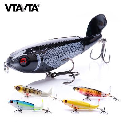 China Outdoor Fishing Activity VTAVTA 10.5cm 17g Tuna Tilapia Bass Trout Whopper Snap Fishing Lure Pencil Stickbait Topwater Lure Fish for sale