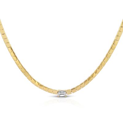 China Fashionable hip hop gold plated jewelry set zircon diamond bracelet choker necklace hot sale for sale