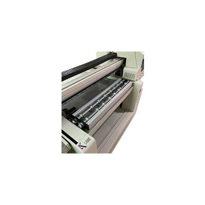 China Garment Shops Big Format 9060 UV Flatbed Printer TX800/XP600 Inkjet Printing Machine dtg dtf acrylic plastic PVC card  LED Lamp Technology for sale