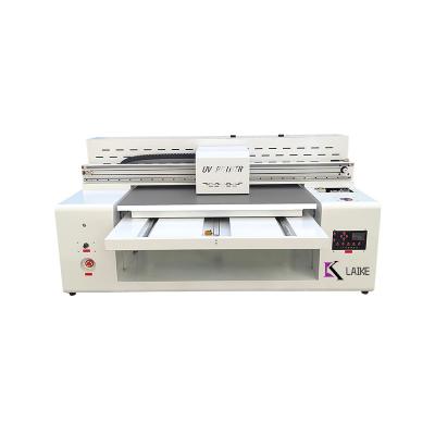 China Building Material Shops New Original UV 9060 Epson flatbed led printing machine with TX800 printhead for sale