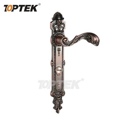 China High Quality Durable Hot Selling European Style Door Handle New Zinc Alloy Handle for sale