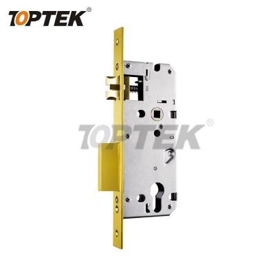 China High Quality Chinese Design Wide Application Mortise Yellow Steel Door Handle New Manufacture for sale