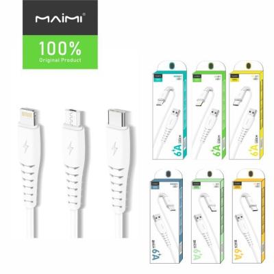 China MP3 / MP4 Player Maimi X39 - Super Soft Charging Data Cable Micro 1m 3A Data Super Charging Cable for sale