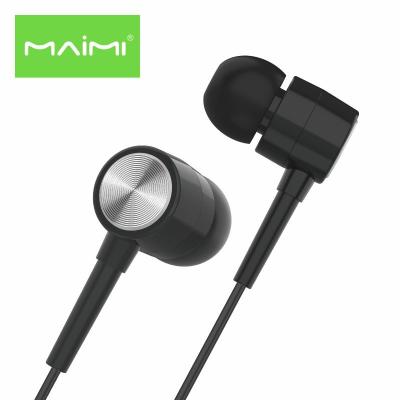 China Sound Perfect Maimi H17 3D Stereo Music Earphone 3.5mm Metal Plug Wired Headphones In-Ear Sports Headphones for sale