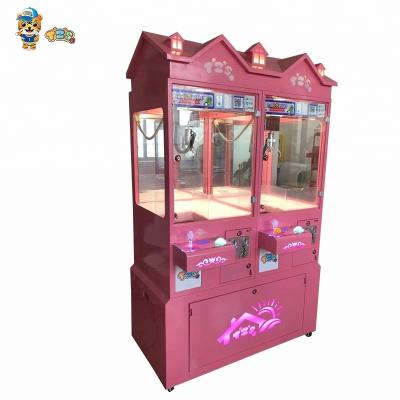 China Metal cabinet with automatic car painting toy claw crane machine, electronic game machine doll claw crane machine for sale for sale