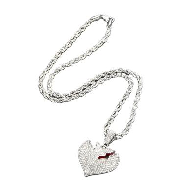 China Other High Quality And Good Price Elegant Necklace Generous Necklace Heart Of Heart for sale