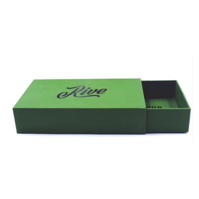 China Recyclable Customize High Quality Full Color Printed Clothes Watch Open Box Gift Box Drawer Slide Box For Jewelry for sale