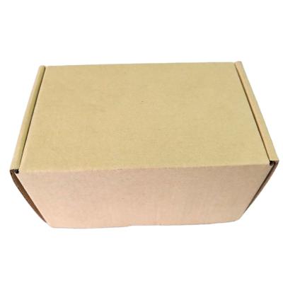 China Recyclable Custom Printed Kraft Paper Box Shipping Cardboard Mailer Box Plain for sale