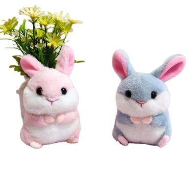 China Hot Wholesale 4inch Cotton Rabbit Animal Plush Toys Cute Dolls Pendants Stuffed Animals Key Chain Party Gifts For Kids for sale