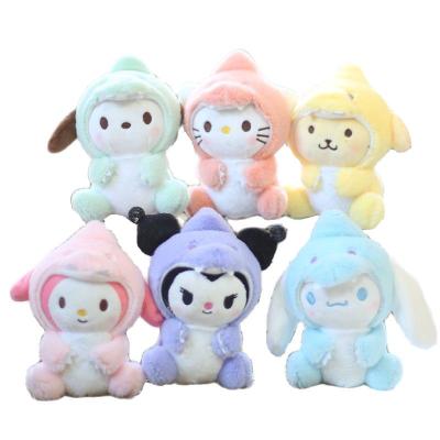 China Wholesale Hot Cotton Animals 4inch Rabbit Stuffed Plush Toy Kuromi Dolls Pendants Keychain Party Gifts For Kids for sale