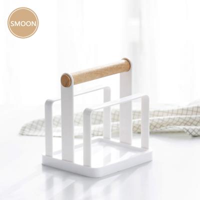 China Modern Design Chopper Rack Cutting Board Stocked Holder For Kitchen for sale