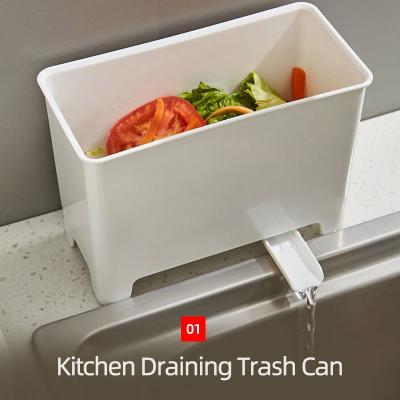 China Amazon Sustainable Supply Multi-Layer Kitchen Trash Bin Bathroom for sale