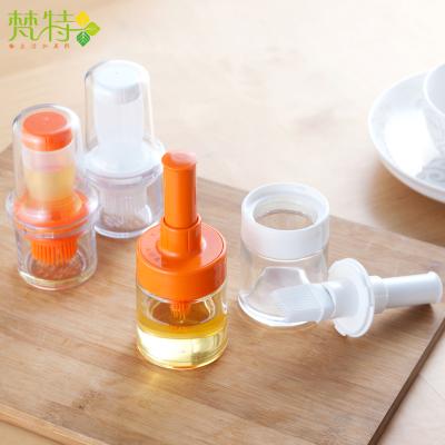 China Good Quality Orange White Safe Kitchen Beef Dish Frying Oil Stocked Outdoor Brush for sale