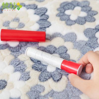 China Portable Mini Household Mini Clothes Roller /pet Hair Remover Carpet Sheet Sticky Cleaning Roller for sale