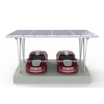 China Aluminum Solar PV Carports Parking Solar Carport Mounting Systems 1MW WIK for sale